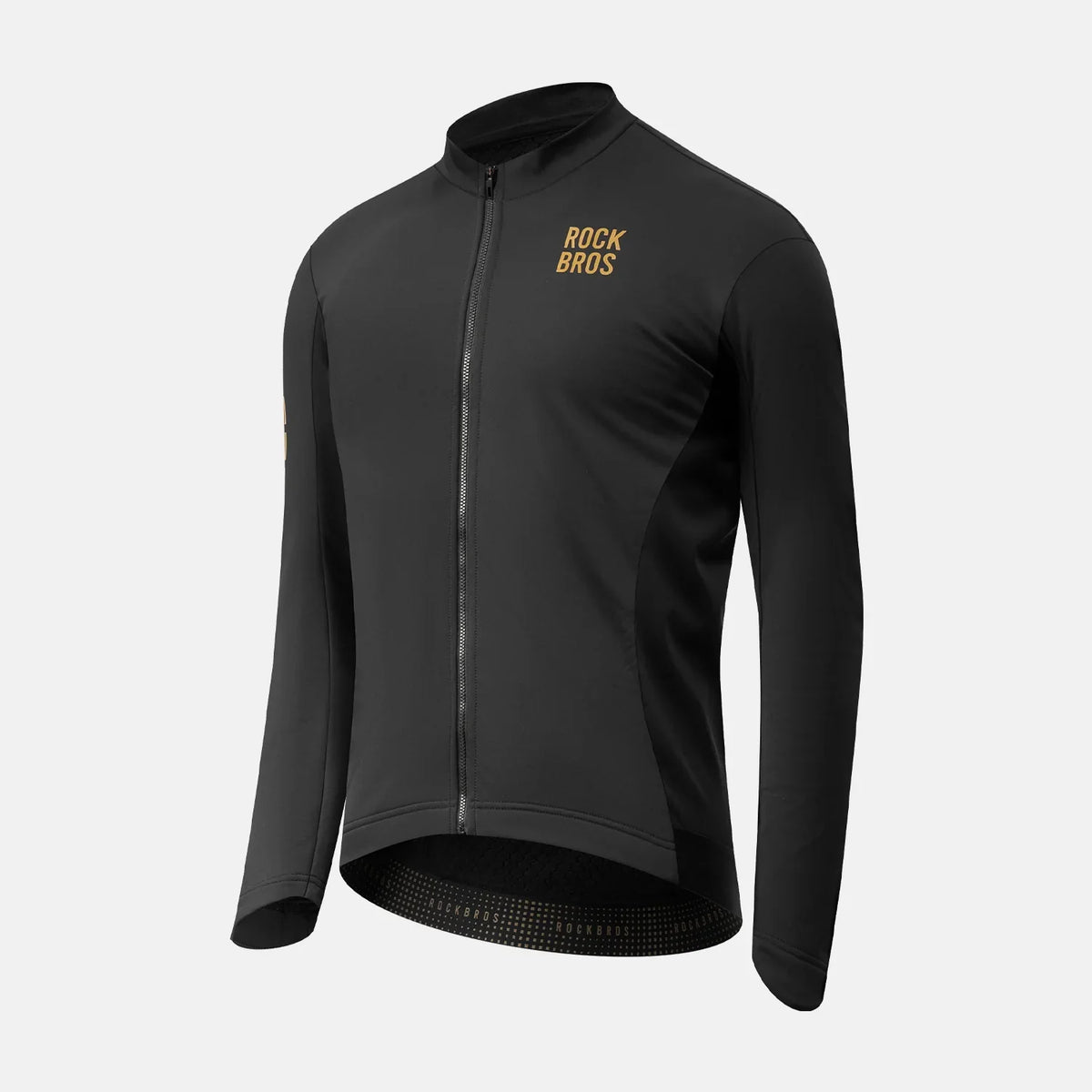 ROCKBROS maillot cyclisme hiver coupe-vent à manches longues, doublure polaire