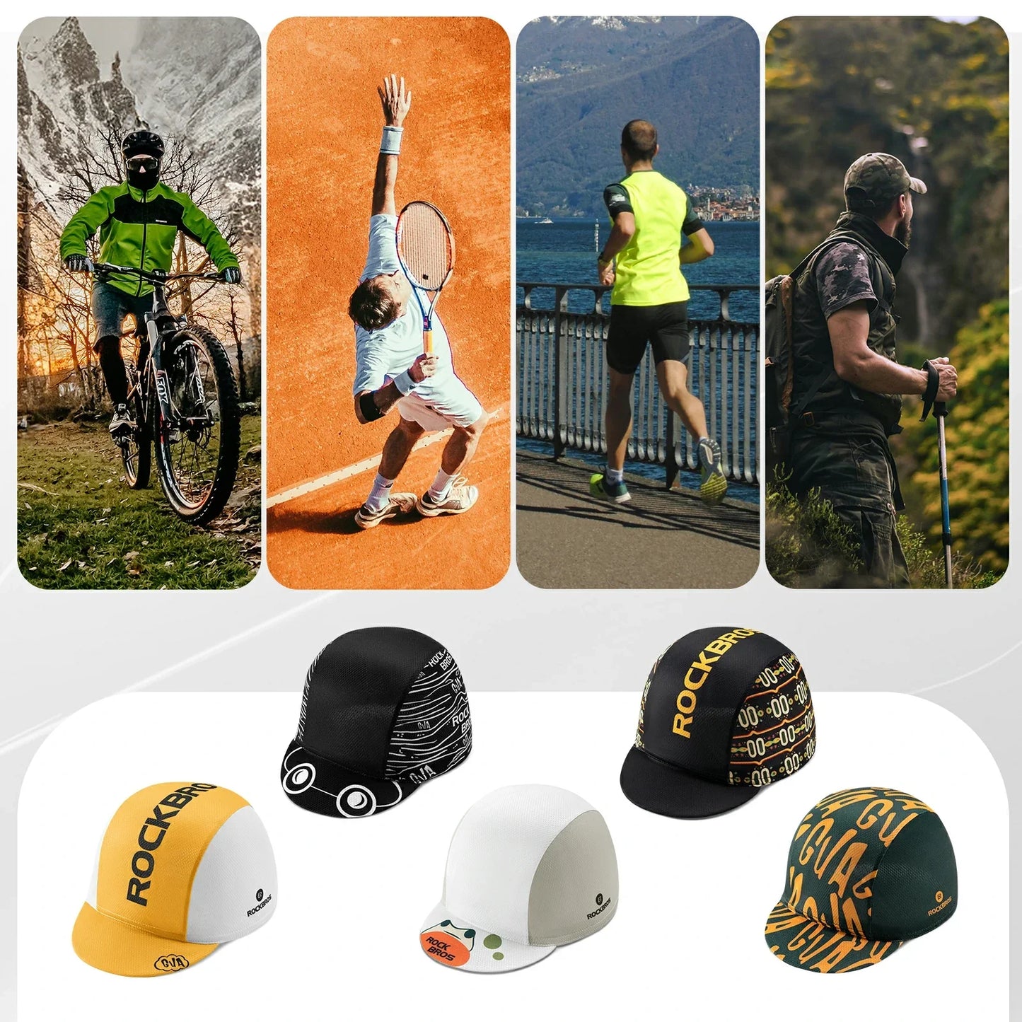 Breathable helmet liner cycling cap for sun protection, suitable for ride