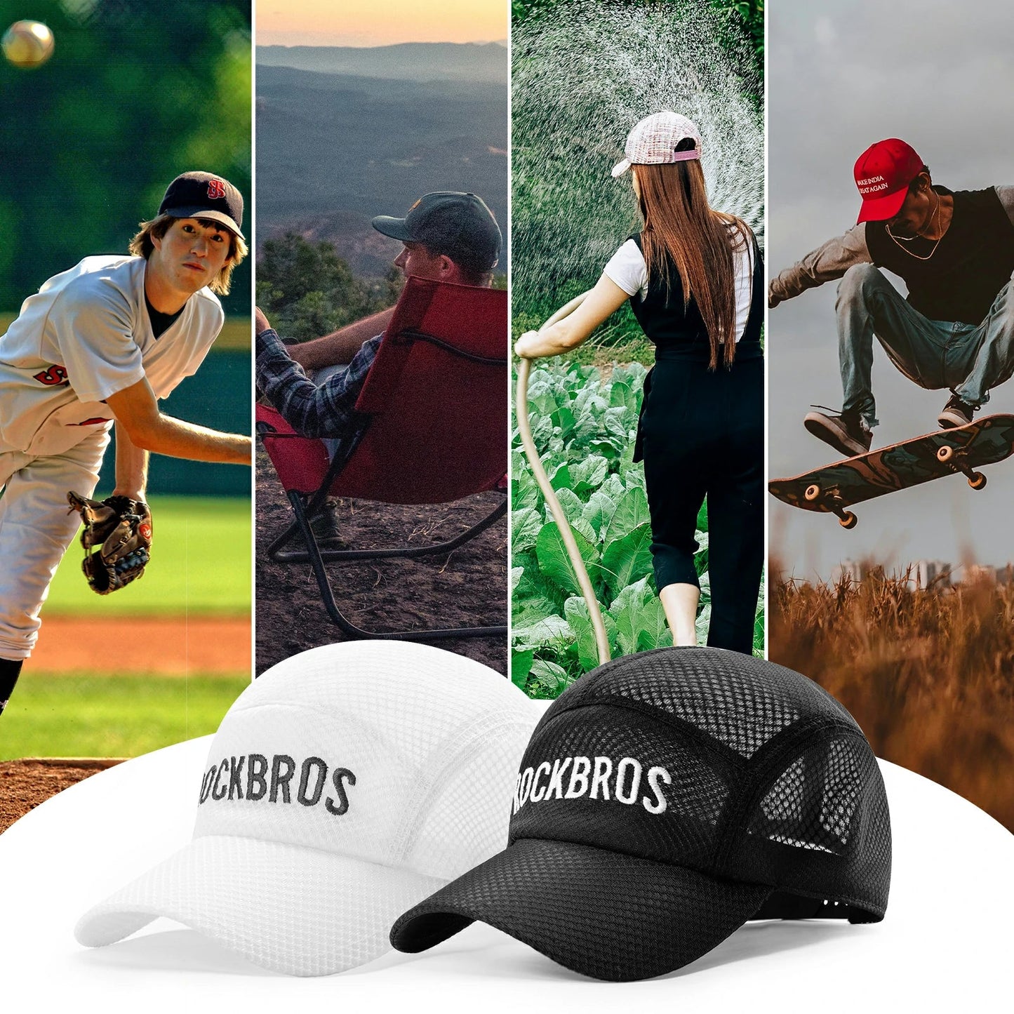 Lightweight Cycling Cap with Sun Protection & Breathable Design