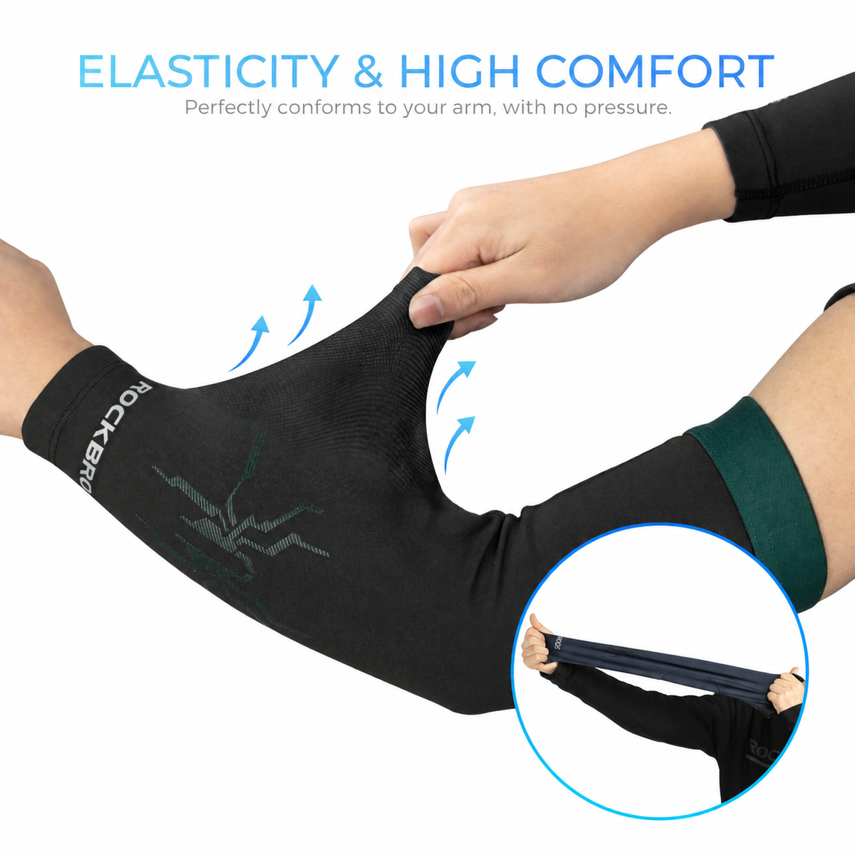 Manchettes de cyclisme d'hiver thermiques S-3XL (1 paire)