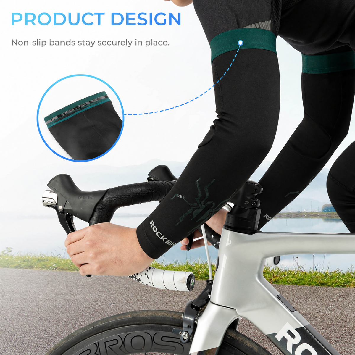 Manchettes de cyclisme d'hiver thermiques S-3XL (1 paire)