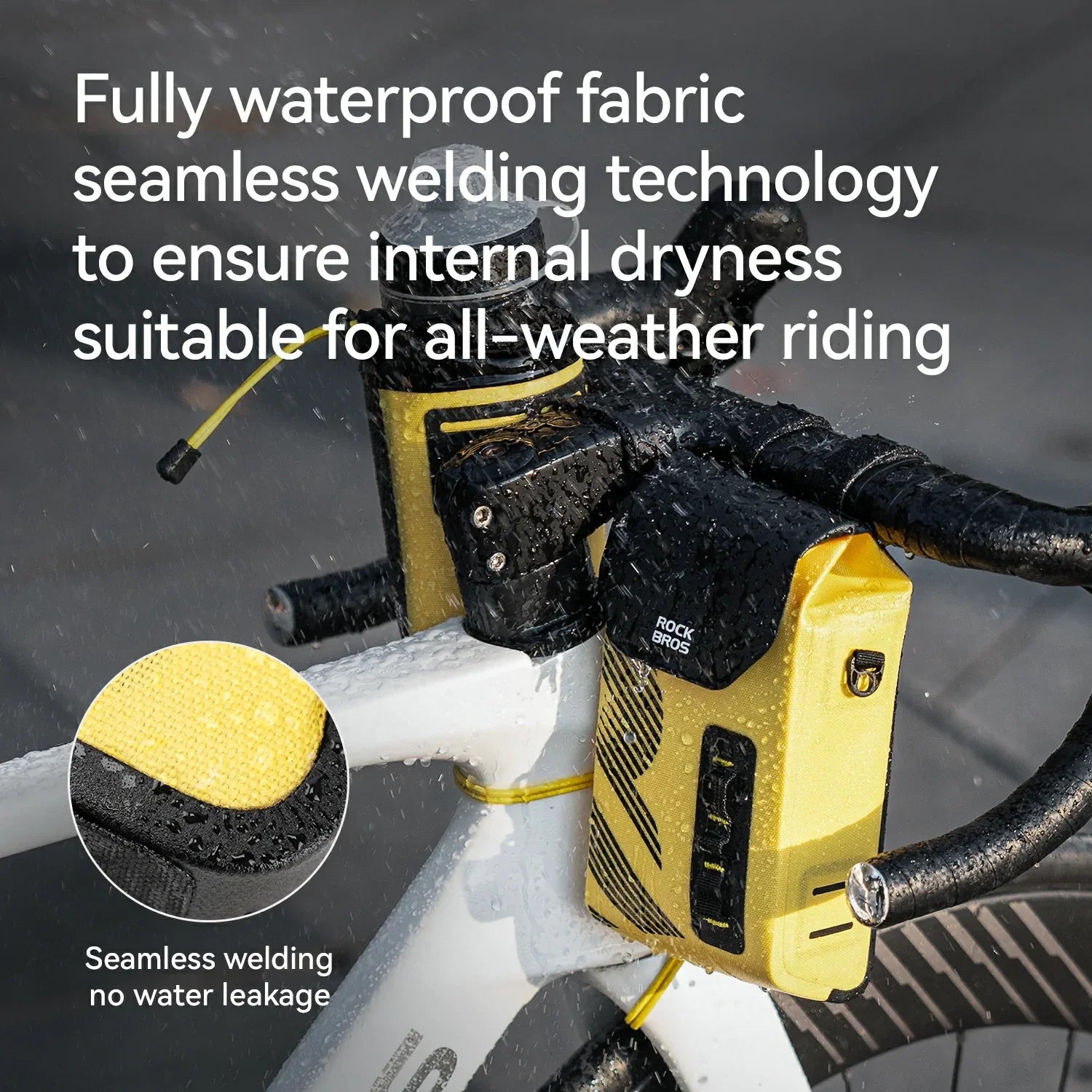1.3L Waterproof Bike Handlebar Bag AS-016 | ROCKBROS