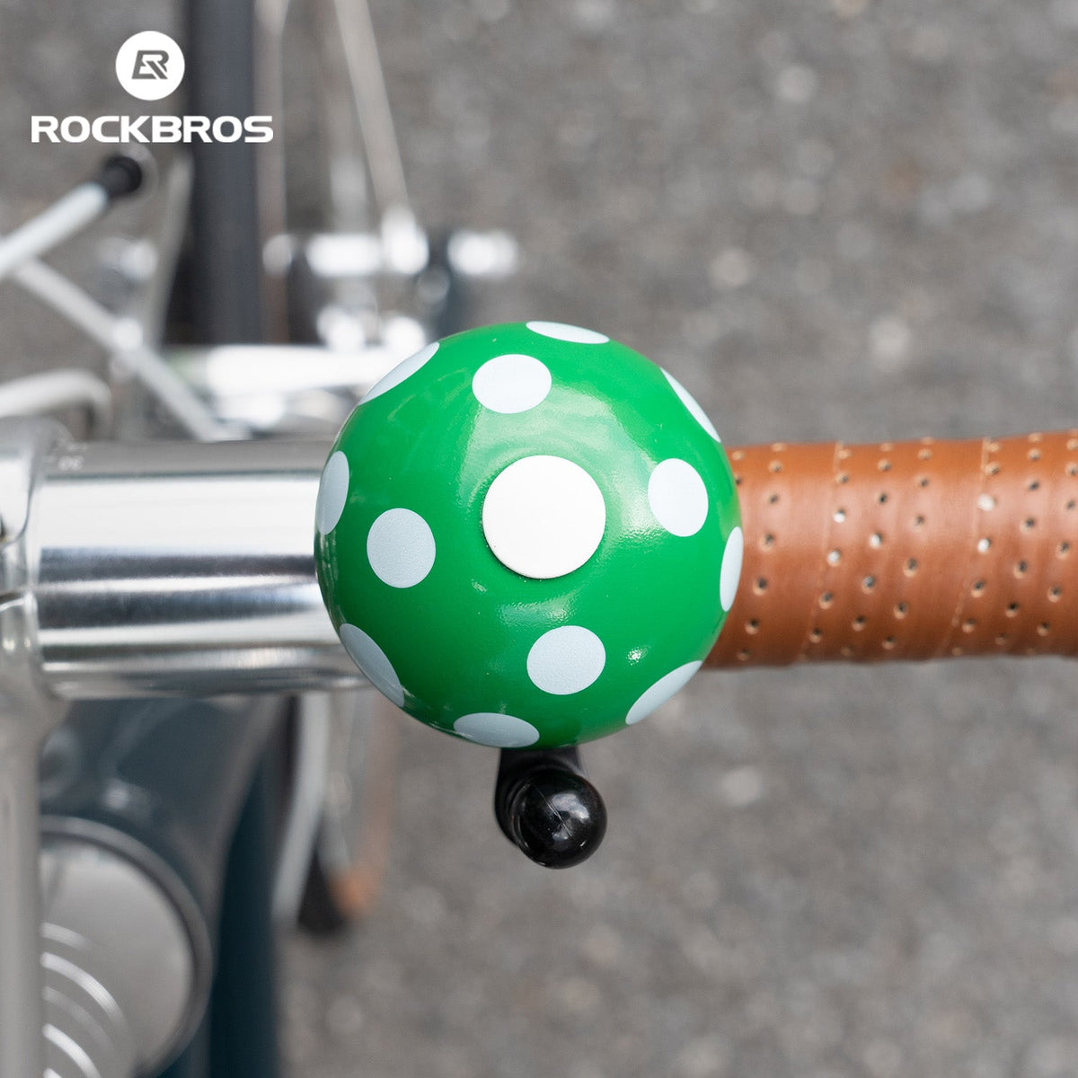 ROCKBROS sonnette de vélo vintage en forme de champignon pour enfant