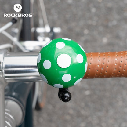 ROCKBROS sonnette de vélo vintage en forme de champignon pour enfant