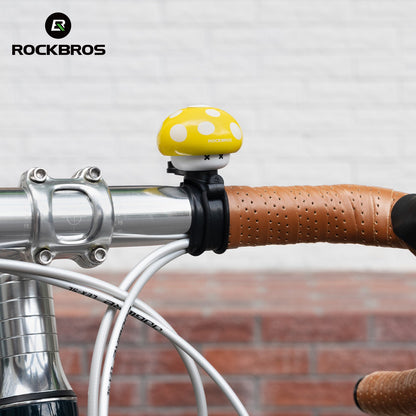 ROCKBROS sonnette de vélo vintage en forme de champignon pour enfant