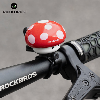 ROCKBROS sonnette de vélo vintage en forme de champignon pour enfant