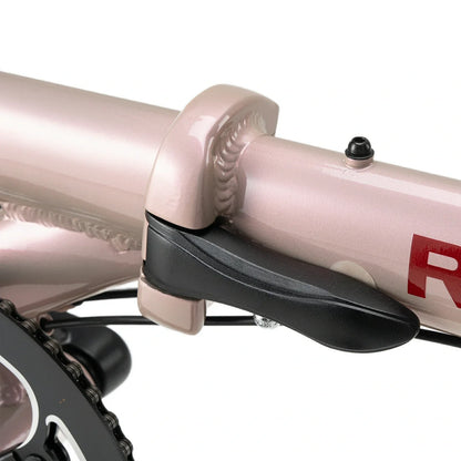 16 Inch Folding Bike 9 Speed #Color_Pink