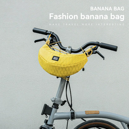 Bike Handlebar Bag Lightweight Crossbody Cycling Bag 1.8L