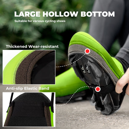 ROCKBROS - Sur-chaussures de cyclisme hydrofuges en Kevlar