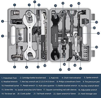 44-in-1 Bike Tool Kit for Bicycle Maintenance & Repairs