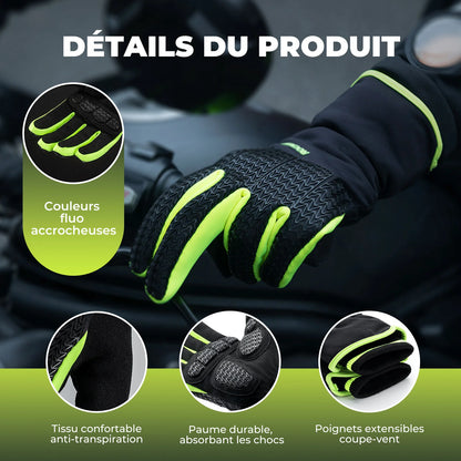 ROCKBROS Warm Winter Windproof Anti-Slip Touchscreen Gloves