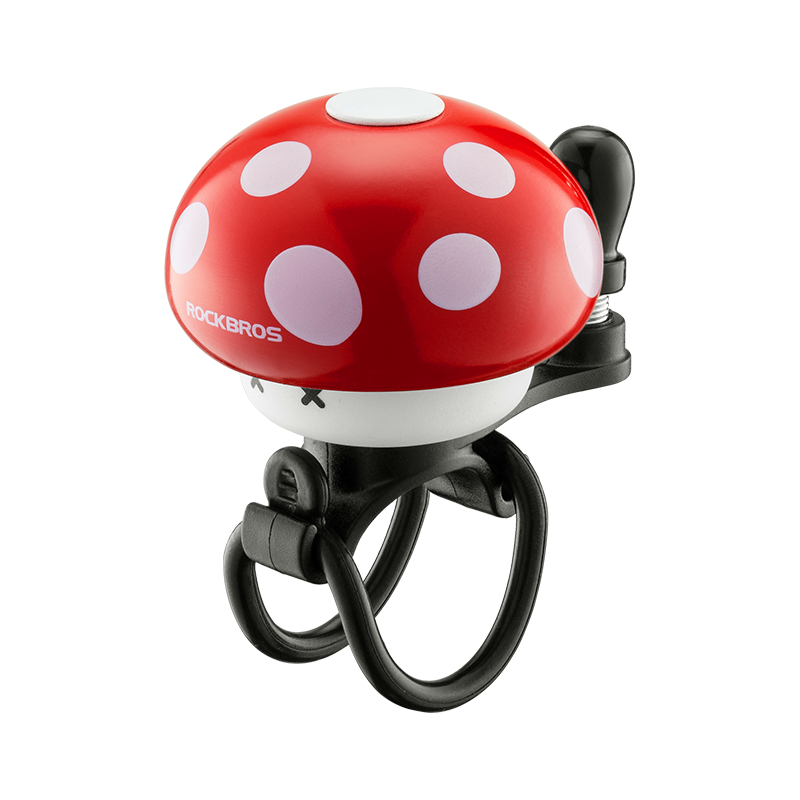 ROCKBROS sonnette de vélo vintage en forme de champignon pour enfant