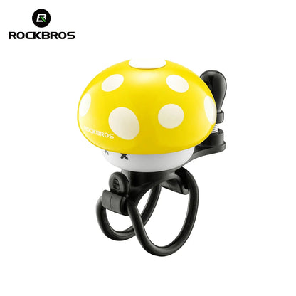 ROCKBROS sonnette de vélo vintage en forme de champignon pour enfant