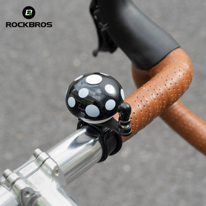 ROCKBROS sonnette de vélo vintage en forme de champignon pour enfant