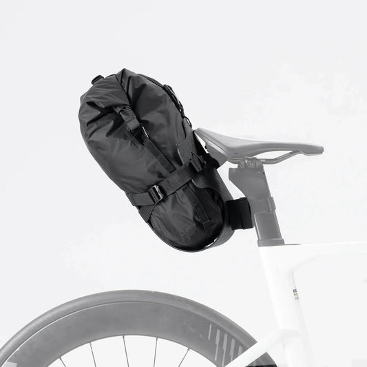 Bikepacking Rear Rack + Waterproof Compression Bag#color_black