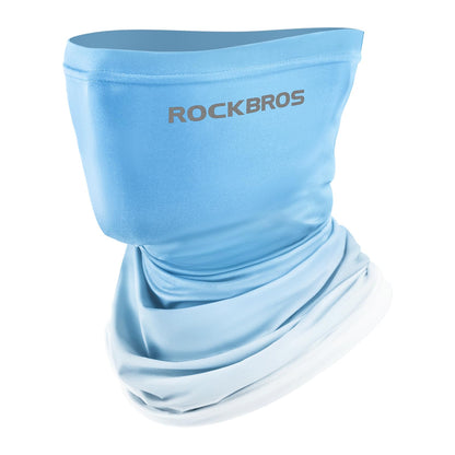 ROCKBROS Cooling Neck Gaiter Face Mask Fishing Scarf Face Cover for Men Women - ROCKBROS