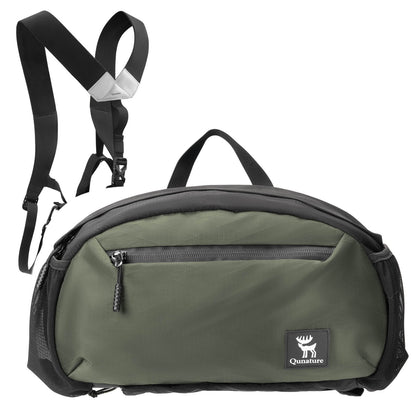 Qunature Bike Backpack/Travel Waist Bag 7.9L – Versatile Carry for Every Adventure!​