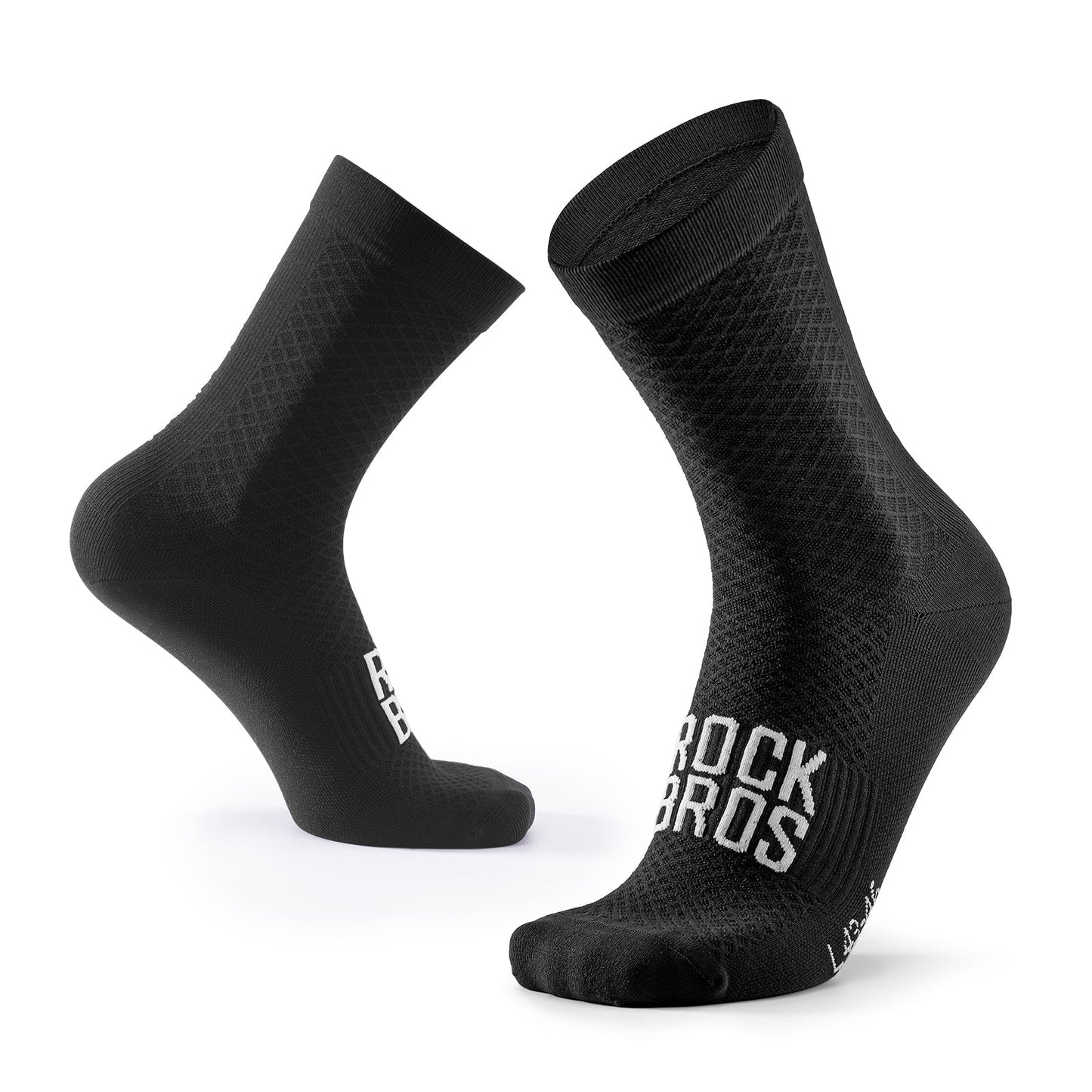 ROAD TO SKY Cycling Stockings #Color_Black