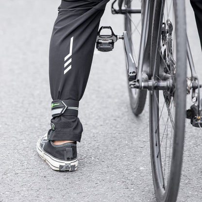 ROCKBROS Ankle Blousing with Hook & Loop for Cycling Walking & Running