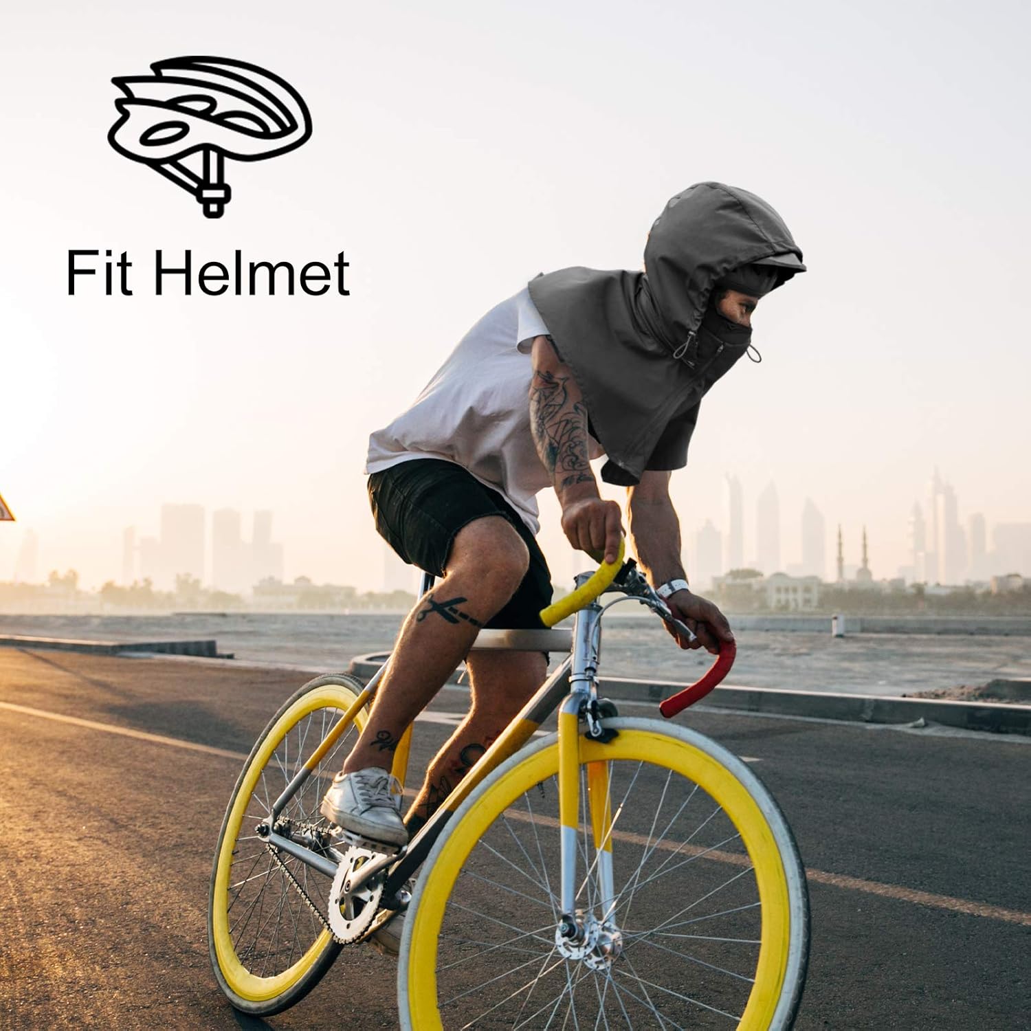 ROCKBROS Balaclava Protective Breathable Windproof Hat 