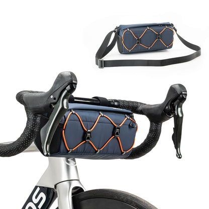 ROCKBROS Handlebar Bag 2.2L – Smart Storage On-The-Go! #Color_Dark Blue