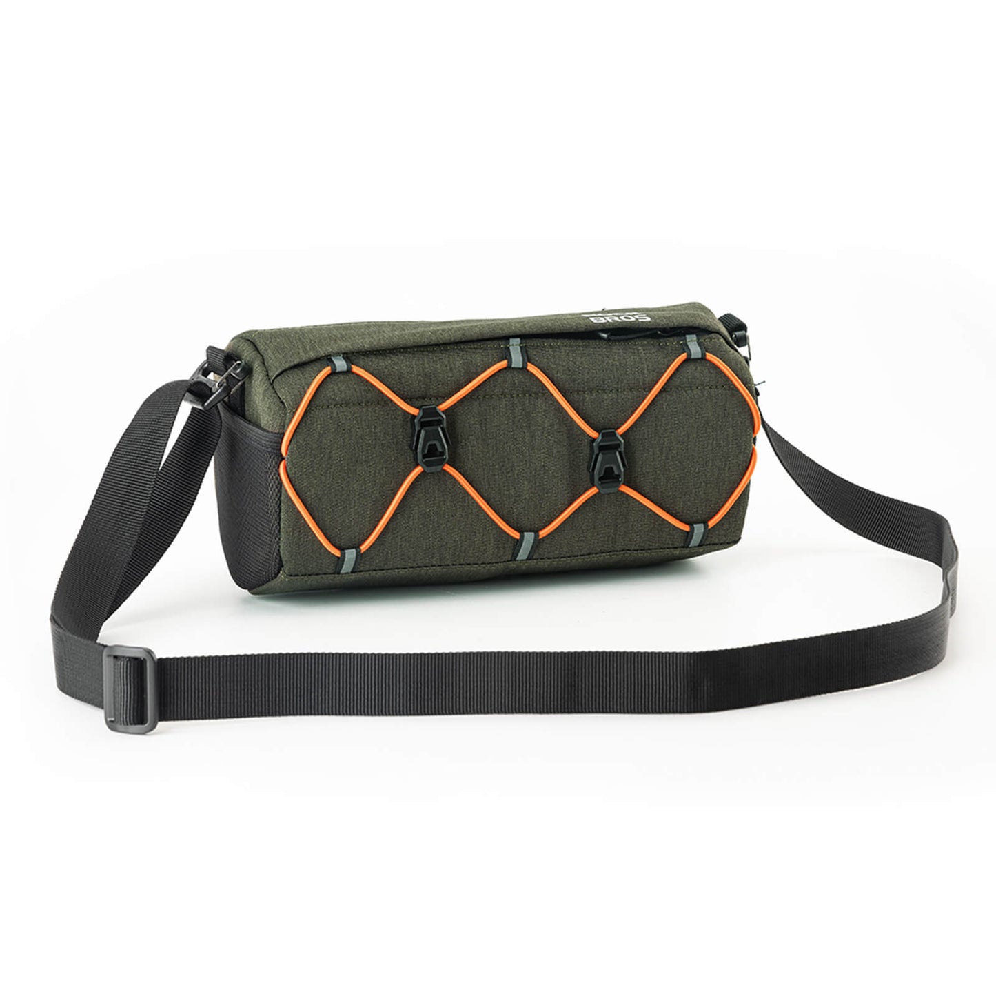 ROCKBROS Handlebar Bag 2.2L – Smart Storage On-The-Go! #Color_Dark Green