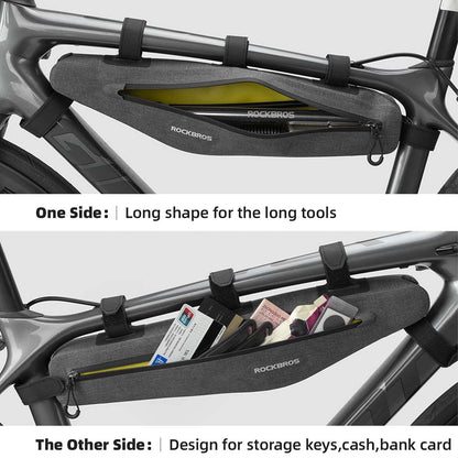 ROCKBROS Bicycle Bag Waterproof Cycling Pouch 1.5 L Triangle Bag - ROCKBROS-UK