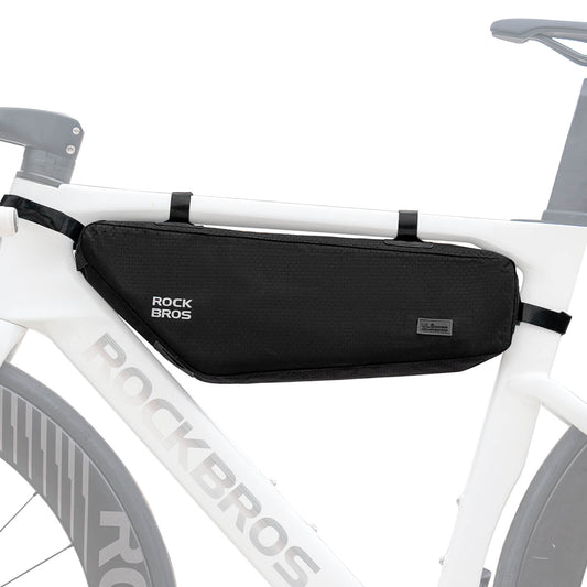 ROCKBROS Bicycle Frame Bag – Waterproof 2.9L Storage (Road/MTB/Gravel)