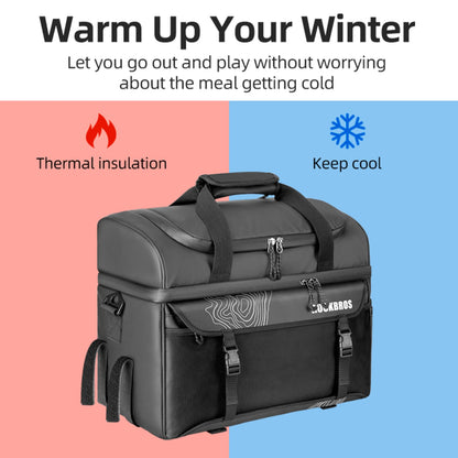 ROCKBROS Waterproof Insulated Saddle Bag – Adventure-Ready Storage for Cyclists