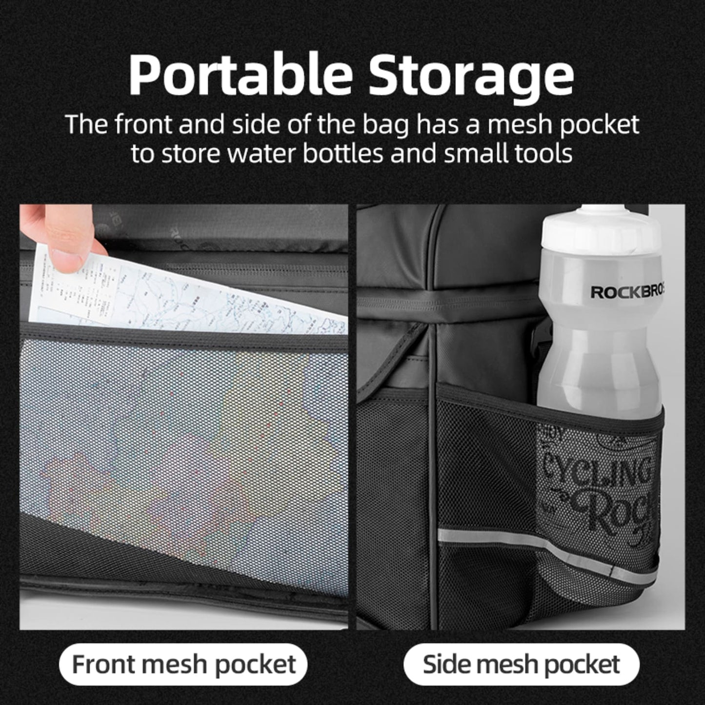 ROCKBROS Waterproof Insulated Saddle Bag – Adventure-Ready Storage for Cyclists