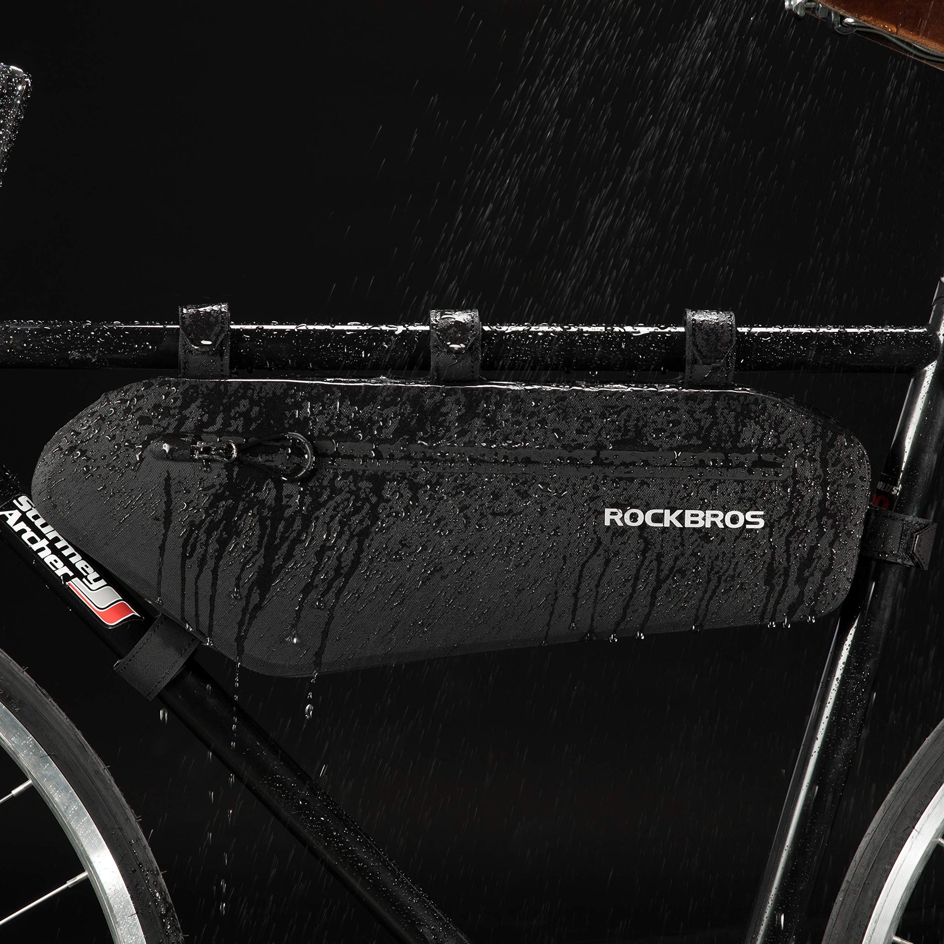 ROCKBROS Bike Frame Bag Waterproof Top Tube Triangle Bag #Size_4L