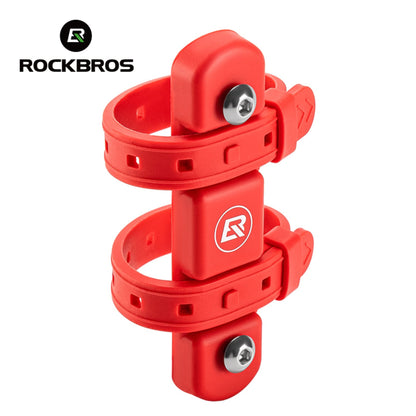 ​ROCKBROS Bike Water Bottle Holder Adapter – Universal Mounting Solution #Color_Red