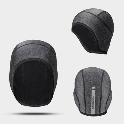 ROCKBROS Cycling Windproof Skull Cap with Ear Covers & Helmet Liner