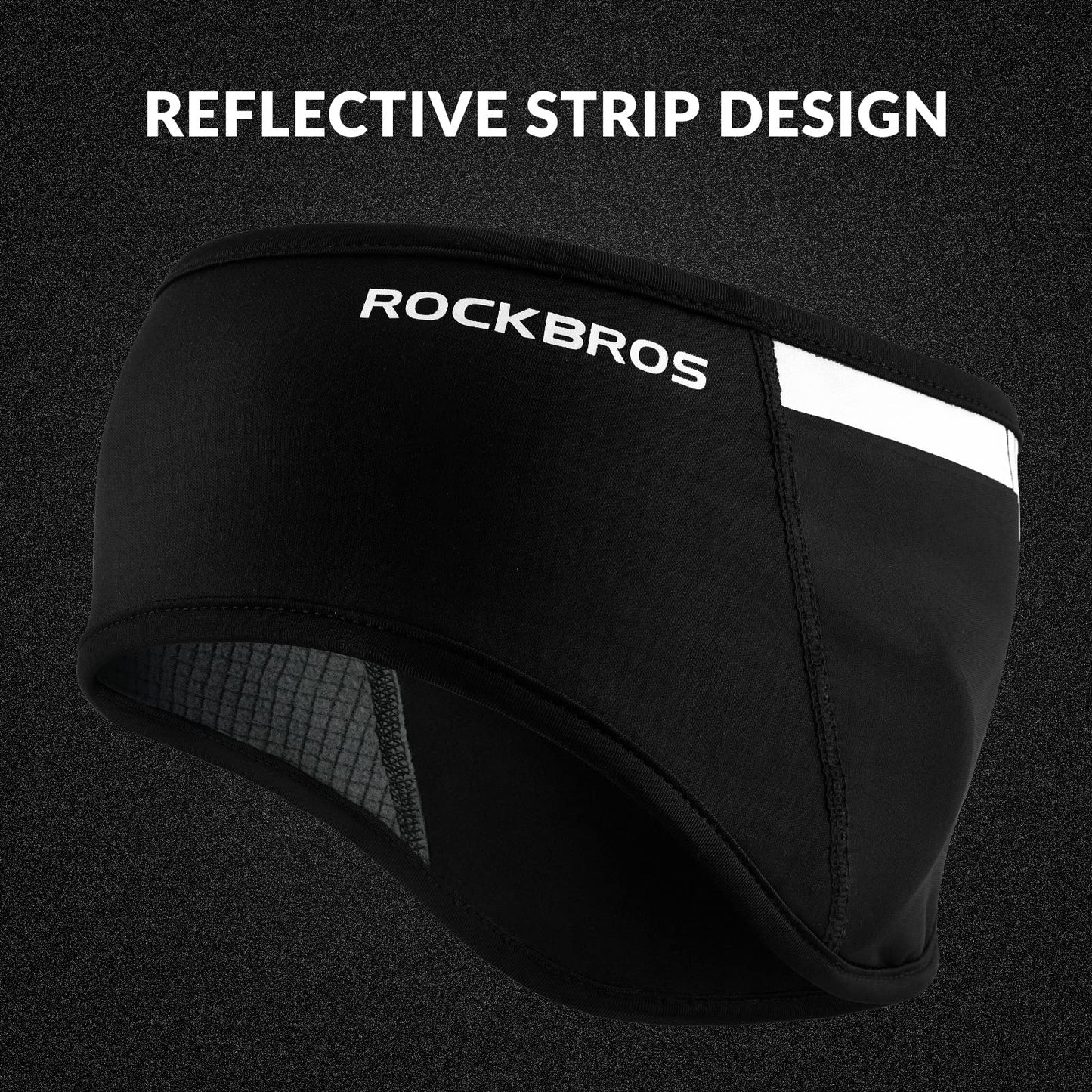 ROCKBROS Fleece Ear Warmers Headband Cycling Cap Protector Men Women