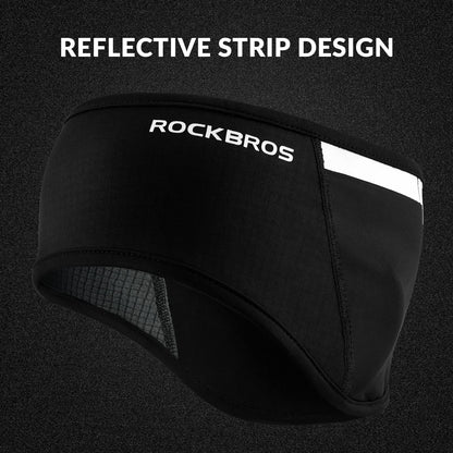 ROCKBROS Fleece Ear Warmers Headband Cycling Cap Protector Men Women
