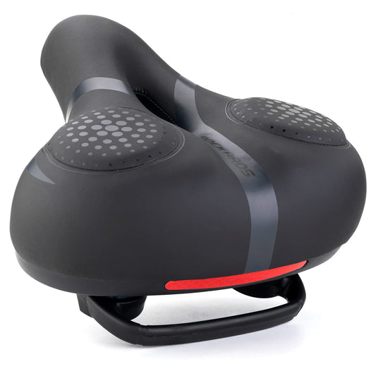 ROCKBROS Gel Bike Saddle Soft Ergonomic Saddle for MTB Bicycle #Color_Black