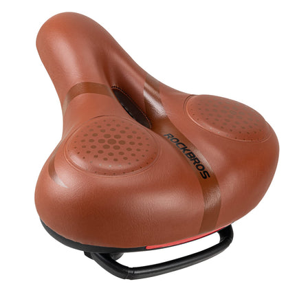 ROCKBROS Gel Bike Saddle Soft Ergonomic Saddle for MTB Bicycle #Color_Brown