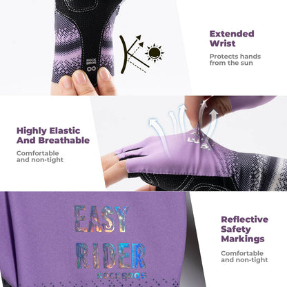 ROCKBROS Gradient Cycling Gloves – Ride in Color, Grip Like a Pro! 