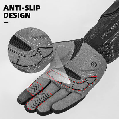 Battery Heated Gloves Winter Touchscreen 3 Gear Electric Cycling Gloves - ROCKBROS-UK