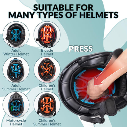 ROCKBROS Helmet Padding Bike & Motorcycle Helmet Pads 3 Colors #Color_Blue