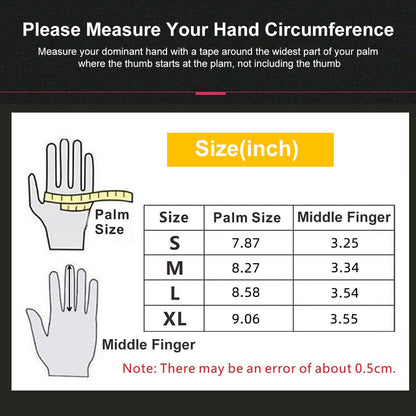 ROCKBROS Men's Winter Thermal Reflective Touch Screen Gloves