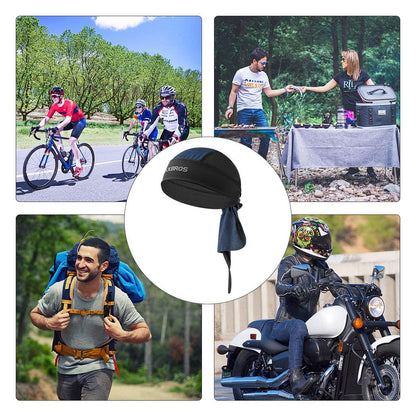 ROCKBROS Sports Headwear Quickly Dry Cycling Bandana Under Helmet #Color_Blue
