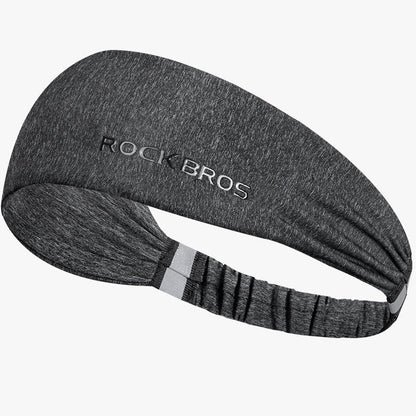 ROCKBROS Sweatbands Sports Headbands Unisex Sweat Absorption Hairbands #Color_Grey