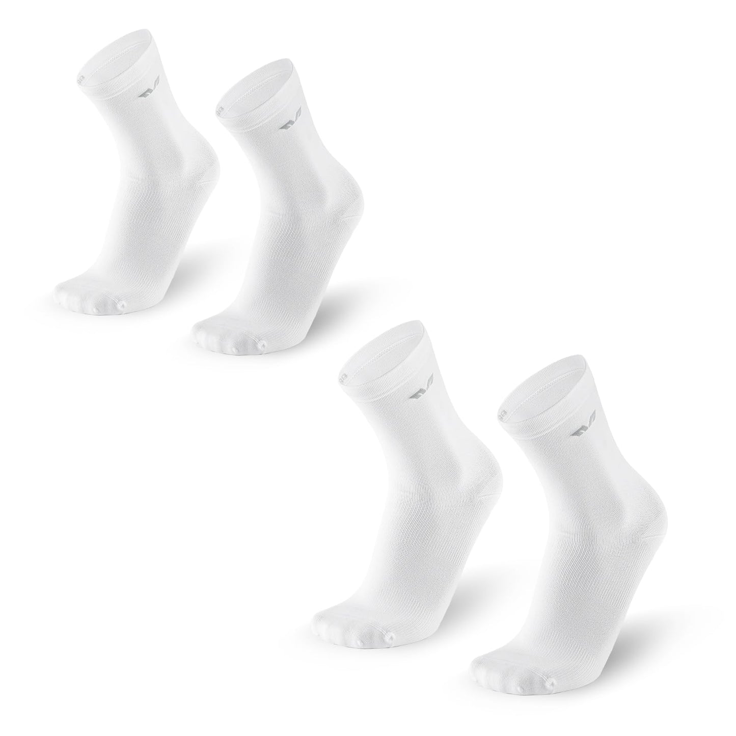 ROCKBROS TVI Performance Cycling Socks 2-Pairs Lightweight Breathable Crew - ROCKBROS-UK