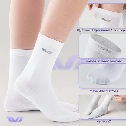 ROCKBROS TVI Performance Cycling Socks 2-Pairs Lightweight Breathable Crew - ROCKBROS-UK
