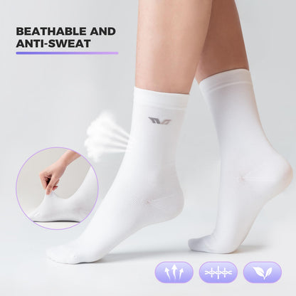 ROCKBROS TVI Performance Cycling Socks 2-Pairs Lightweight Breathable Crew - ROCKBROS-UK