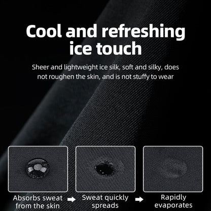 rockbros black windproof thermal balaclava in polar fleece