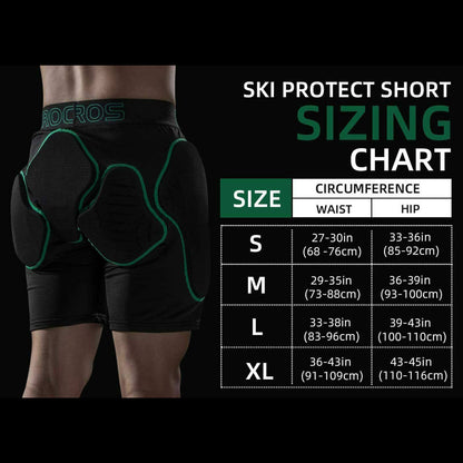 Padded Pants with Impact Protection and Shock Resistance - ROCKBROS-UK