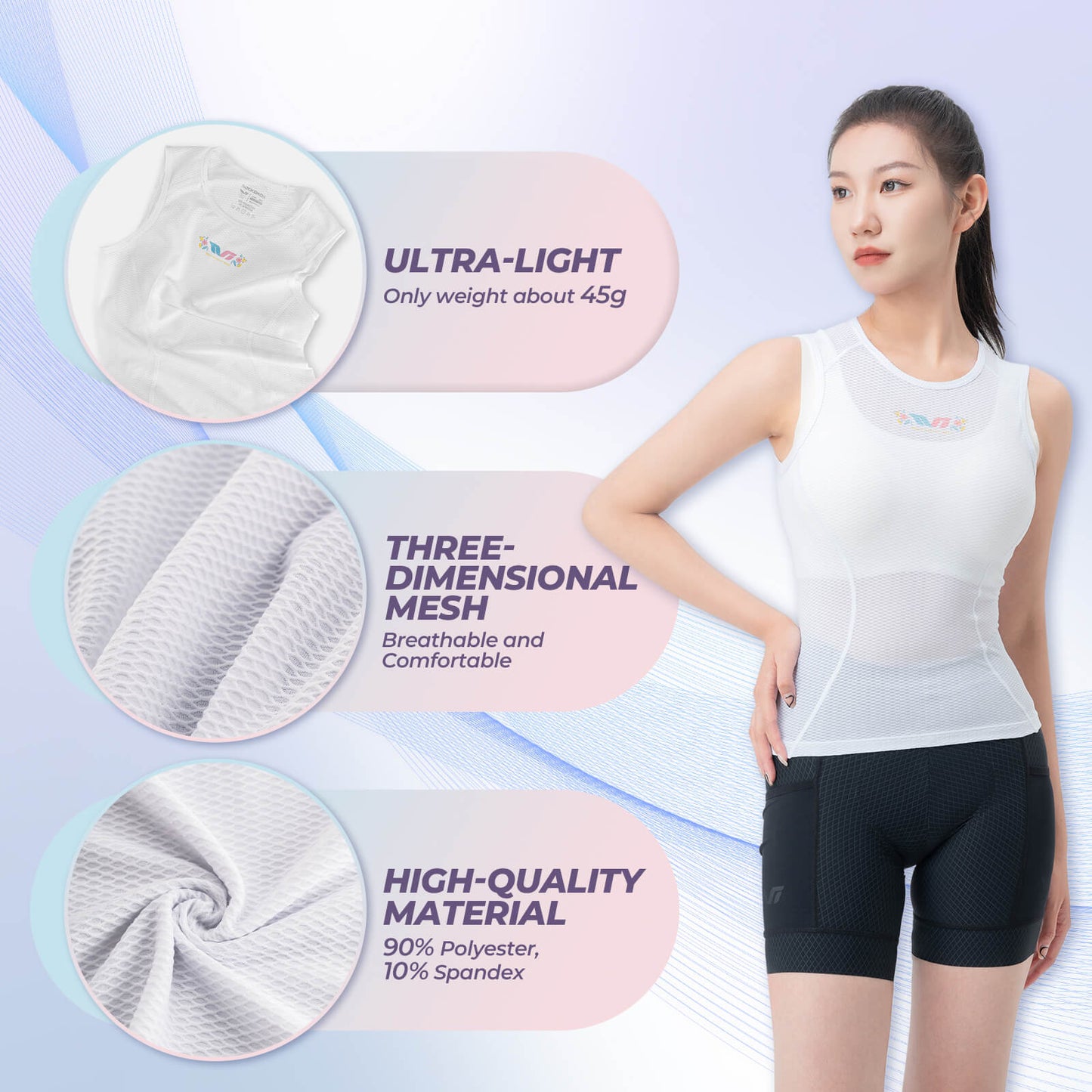 TVI Women’s Cycling Sweatshirt – Breathe Easy, Ride Comfortably!​