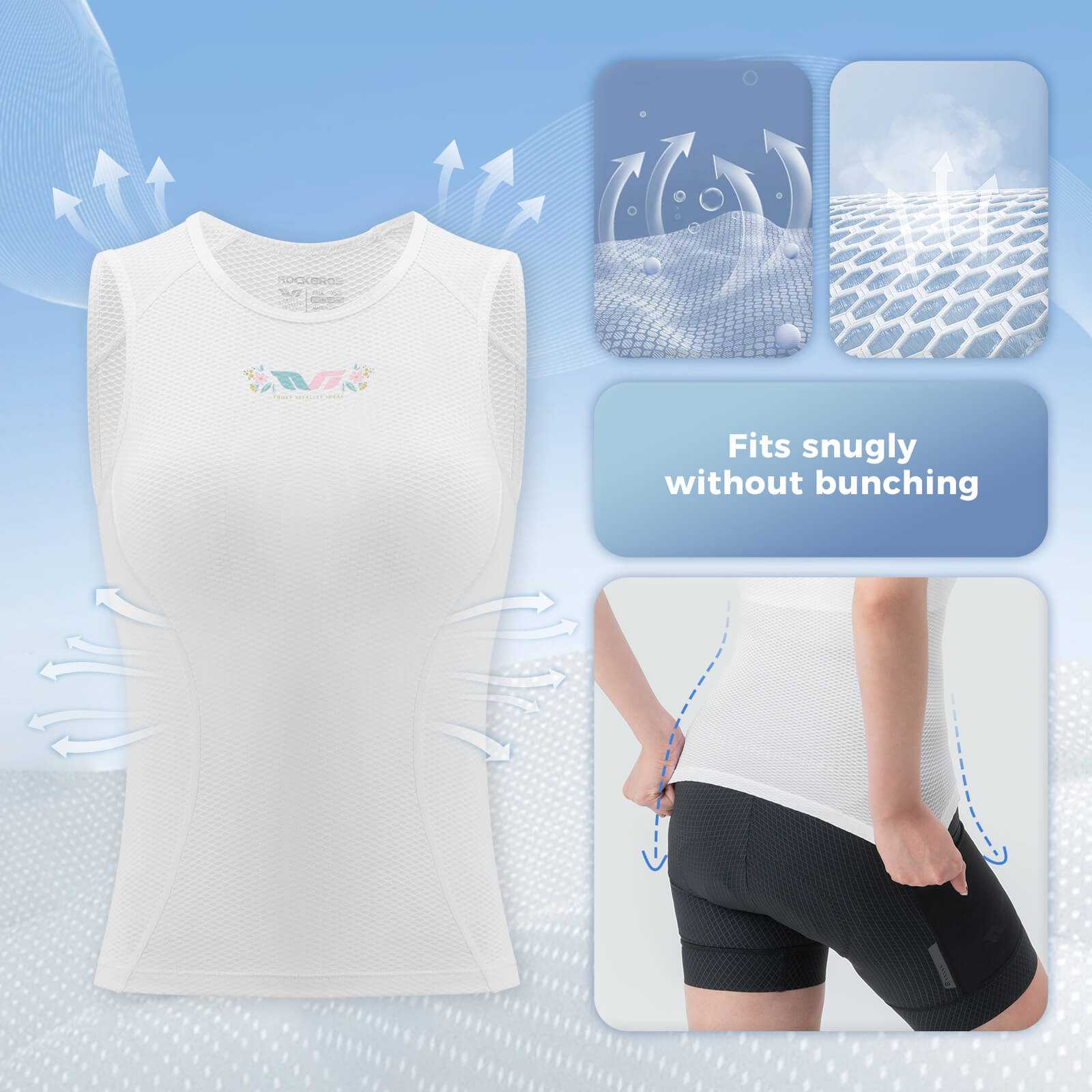 TVI Women’s Cycling Sweatshirt – Breathe Easy, Ride Comfortably!​